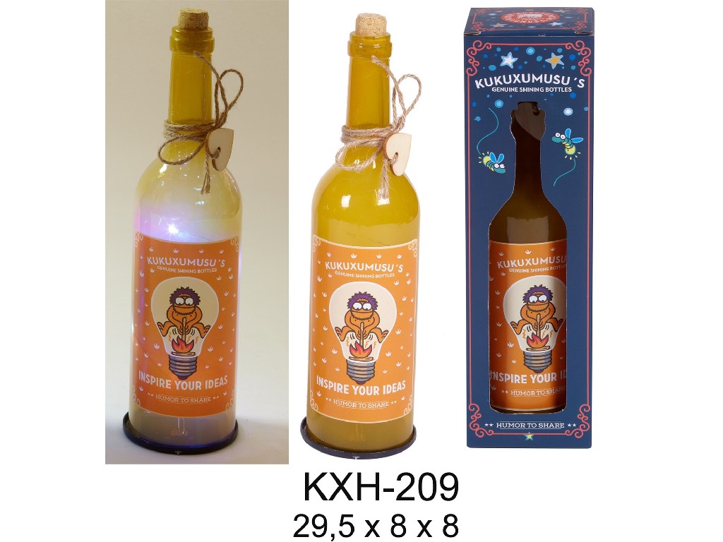 NRO BOTELLA LUZ KUKUXUMUSU KXH209 INSPIRE IDEAS