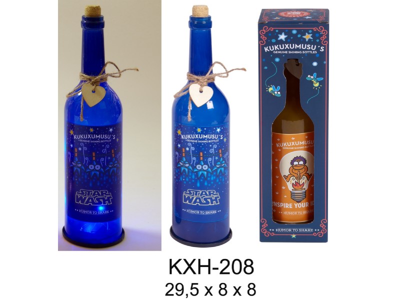 NRO BOTELLA LUZ KUKUXUMUSU KXH208 STAR WASH