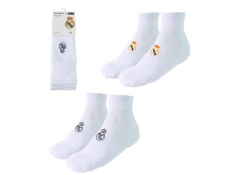 NCER CALCETIN PACK/2 R.MADRID 3458 TALLA 39-42