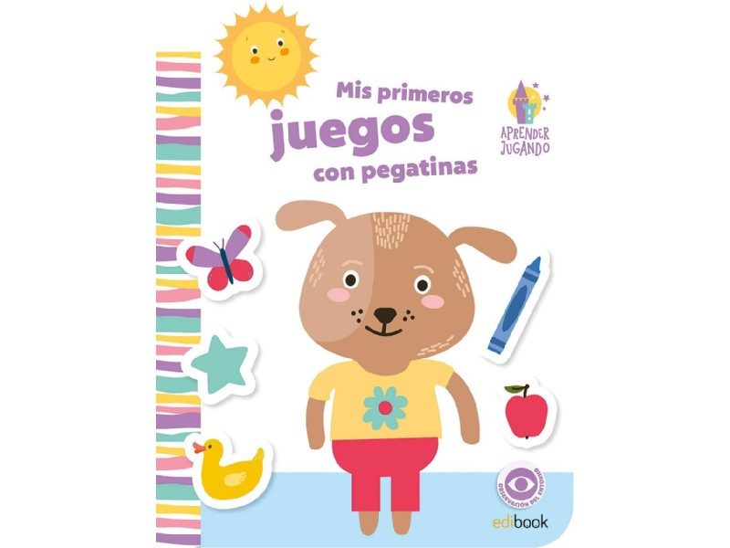 LIBRO IMAGILAND EDI0145-1 APRENDE JUGANDO PEGA N1